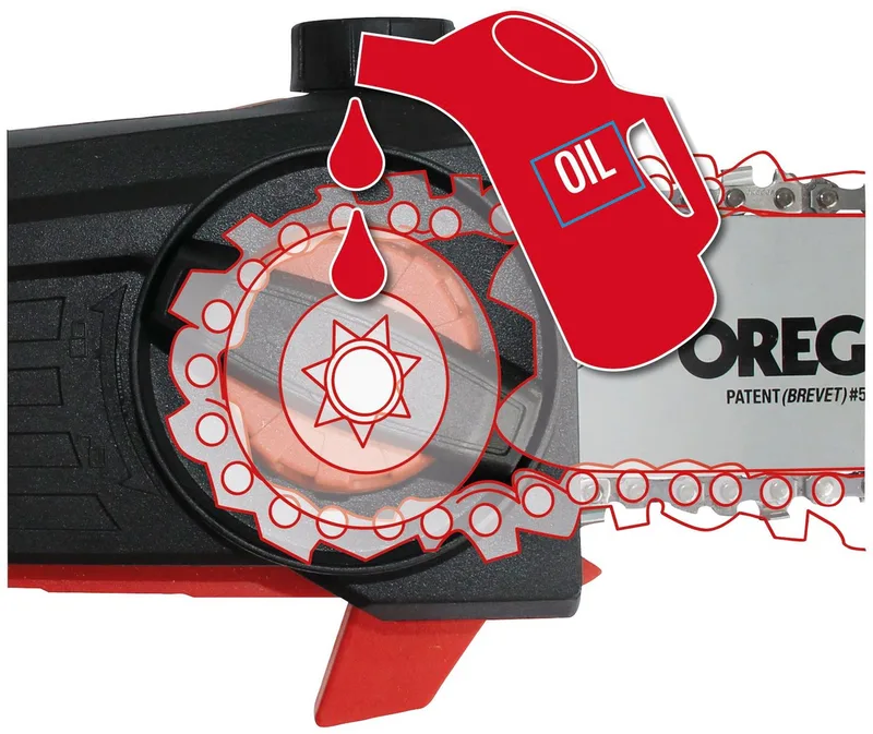 Hochentaster Aufsatz, Aufsatz für Modell GE-HH18/45Li T de Einhell, Rouge – image du produit 5 sur 5