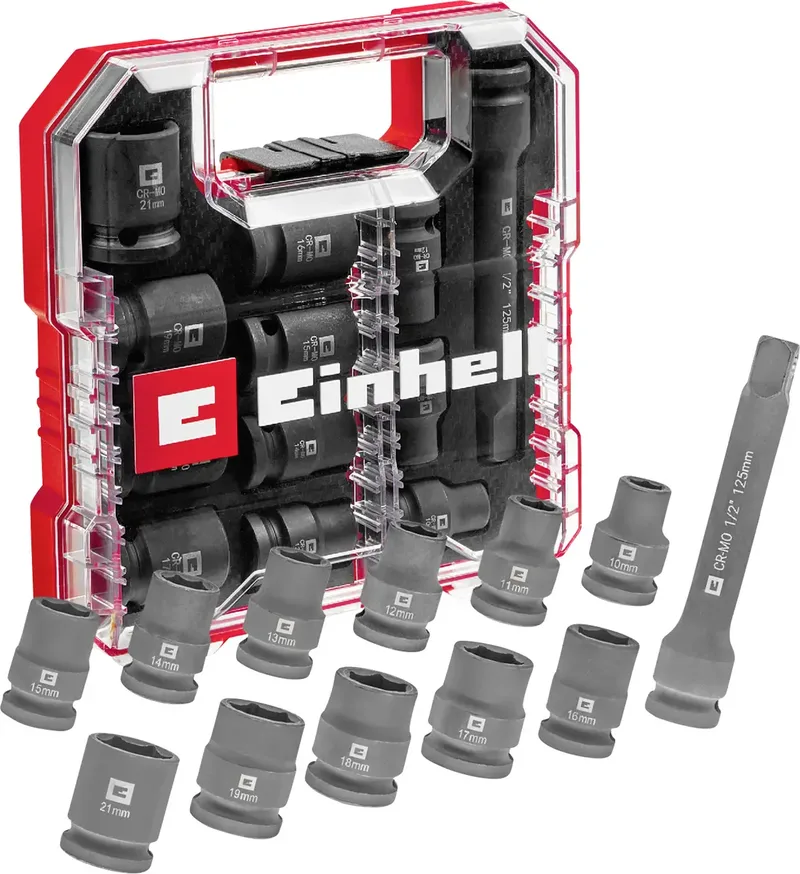 Impact 109283 Bit- en steeksleutelset 1/2 van Einhell – productafbeelding