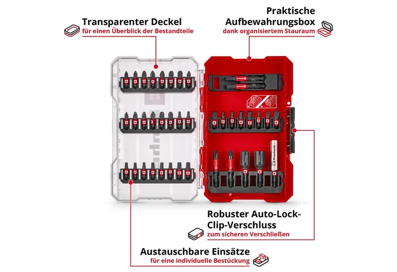 Impact Bitset - 39-delig - M-Case von Einhell – Produktbild 3 von 4