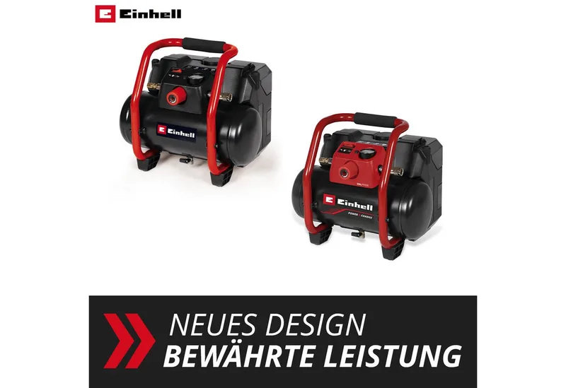 Kompressor Power X-Change TE-AC 36/150 Li OF-Solo, max. 8 bar, 6 l, ohne Akku van Einhell – productafbeelding 2 van 5