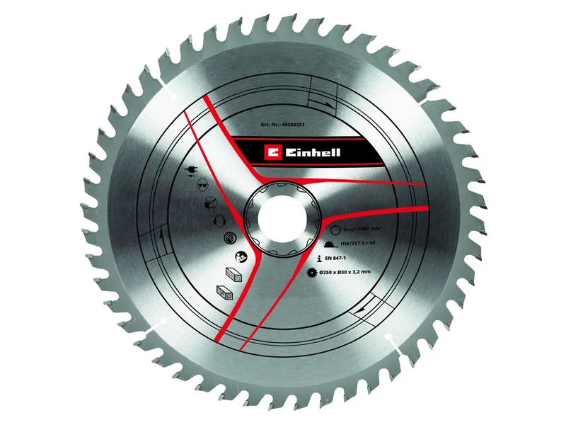 Kreissägeblatt Einhell Kreissägeblatt Sbl D 250 x 30 x 3,2 mm 48 von Einhell – Produktbild 1 von 2