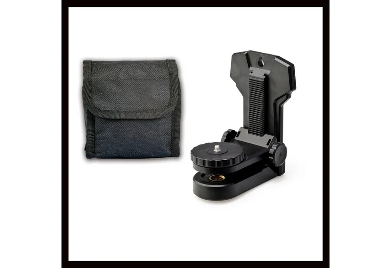 Kruislijnlaser TE-LL 360 G - Werkbereik 40 m - 360° - Groene laser - Horizontaal & verticaal - Nivelleringsbereik 4 ° - Incl. in hoogte verstelbare wandhouder - Incl. praktische opbergtas von Einhell, Rot – Produktbild 3 von 5