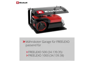 Mähroboter-Garage, BxTxH: 60x51x37 cm, für FREELEXO by Einhell, Black – product image 3 of 3