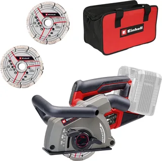 Mauernutfräse TP-MA 36/30 Li BL - Solo, mit 2 Diamant Trennscheiben und Tragetasche, ohne Akku und Ladegerät de Einhell, Rouge – image du produit 1 sur 5