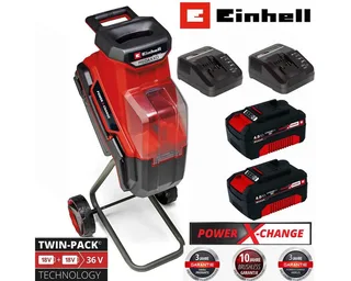 Messerhäcksler Messerhäcksler REDAXXO 36/25 2 x Akku 4.0 Ah 18V, 2 x Ladegerät, 36V by Einhell – product image 2 of 2