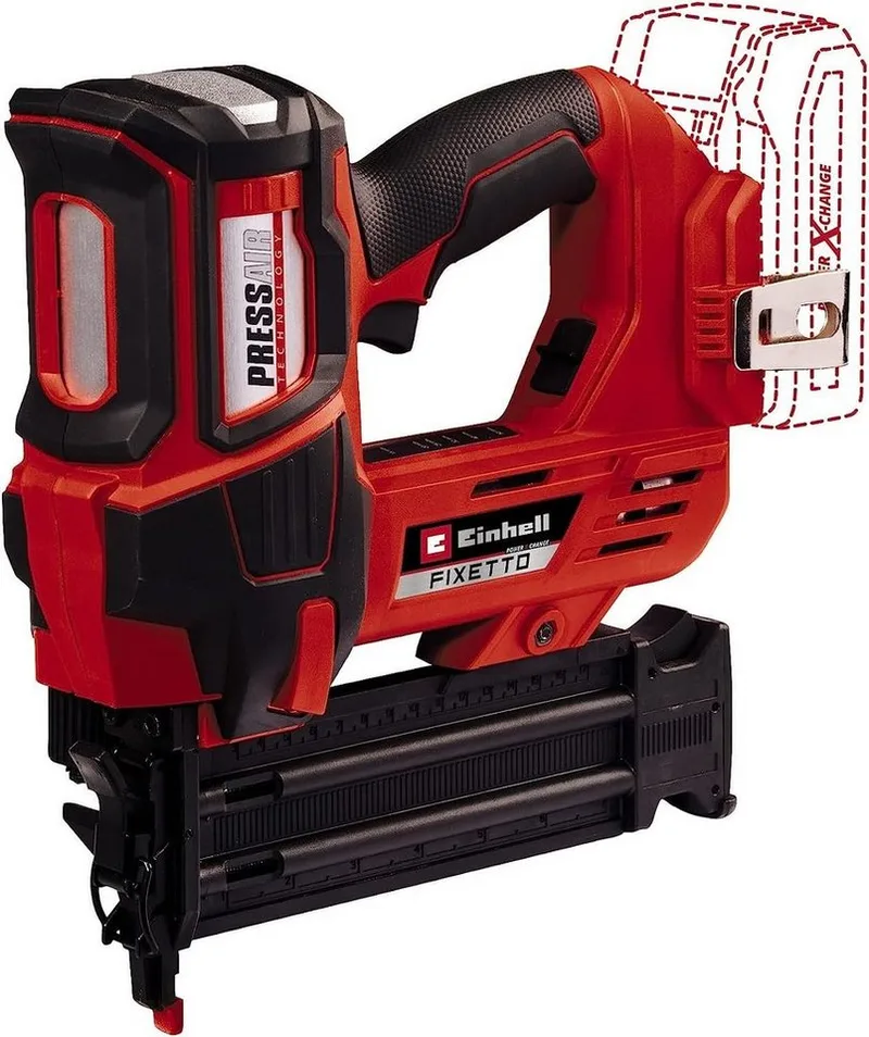 Nagler Akku-Nagler FIXETTO 18/50 N 18V + Akku 2.5 Ah + Koffer +Ladegerät von Einhell – Produktbild 5 von 5