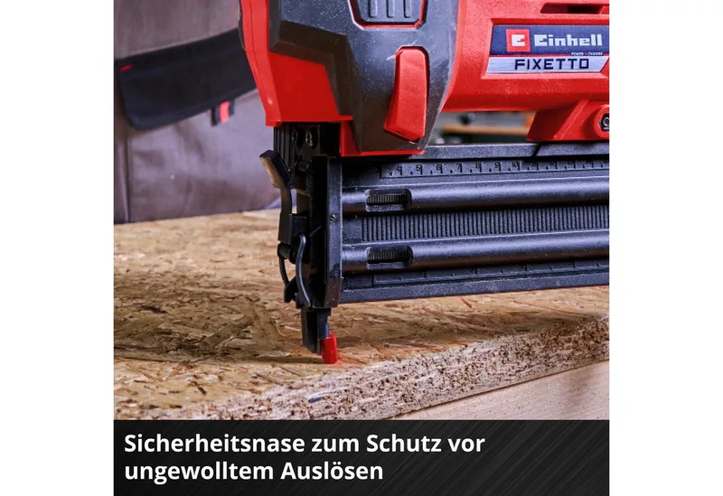 Nagler FIXETTO 18/50 N, ohne Akku und Ladegerät van Einhell, Rood – productafbeelding 4 van 5