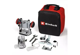 Oberfräse Einhell Akku-Oberfräse TP-RO 18 Set Li BL + 2,5 Ah Akku Starterkit, (Set) by Einhell, Red, Black, Silver – product image 2 of 5