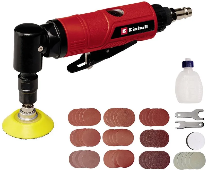 TC-PA 50 Pneumatic Meuleuse dangle pneumatique 6.3 bar + accessoires de Einhell – image du produit 1 sur 5