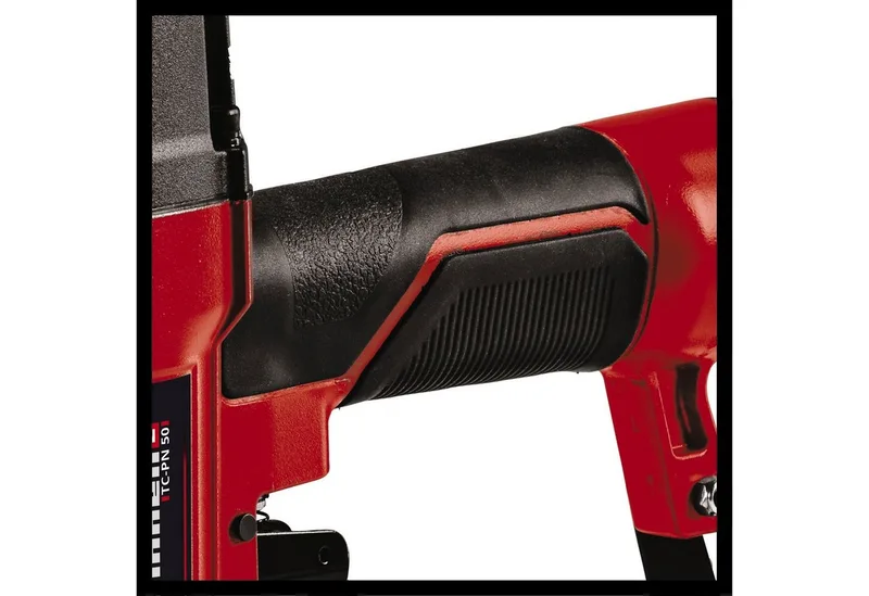 Pneumatische Tacker TC-PN 50 - Voor nieten en spijkers - Diepte afstelling - Incl. 1500 nieten en 2000 spijkers - Incl. Transport-/Opbergkoffer - Excl. Compressor de Einhell – image du produit 5 sur 5