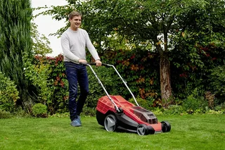 Power X-Change GE-CM 36/43 Li M-Solo Akku Akku-Rasenmäher ohne Ladegerät, ohne Akku Schnittbreite (max.) 43 cm Geeignet für 600 m² de Einhell – image du produit 2 sur 3