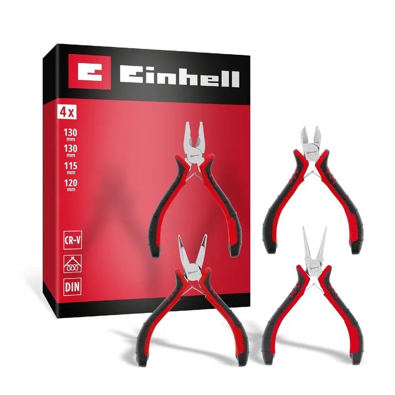 Einhell 370532 Jeu de pinces de Einhell, Noir – image du produit