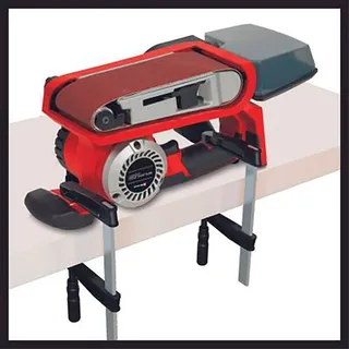 Professional Accu Bandschuurmachine TP-BS 18/457 Li BL Solo - Power X-Change - 18 V/Li-ion - Koolborstelloze motor - Schuuroppervlak: 126x75 mm - Bandgrootte: 457x75 mm - Incl. 3x schuurband (K80) - Excl. accu en lader van Einhell – productafbeelding 5 van 6