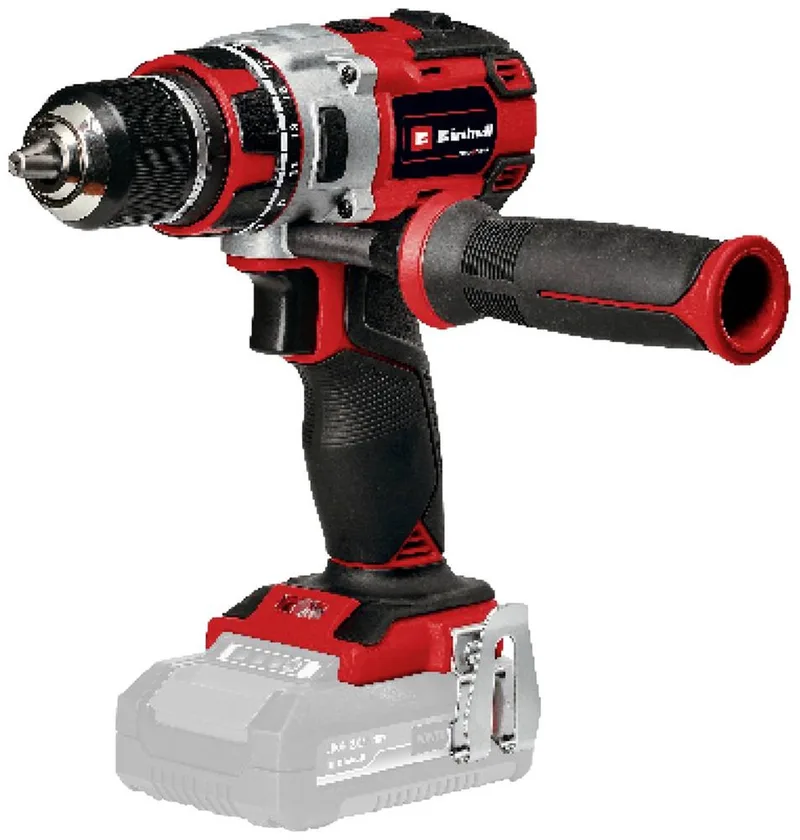 Professional Accu Boor-/Schroefmachine TP-CD 18/80 Li BL Solo - Power X-Change - 18 V/Li-ion - 80 Nm - 0-500/0-1.800 t/min - 13 mm snelspanboorkop - Koolborstelloze motor - Excl. accu en lader van Einhell – productafbeelding 1 van 5