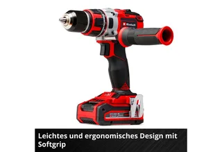 Professional Accu Boor-/Schroefmachine TP-CD 18/80 Li BL Solo - Power X-Change - 18 V/Li-ion - 80 Nm - 0-500/0-1.800 t/min - 13 mm snelspanboorkop - Koolborstelloze motor - Excl. accu en lader van Einhell – productafbeelding 4 van 5