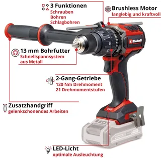 Perceuse à Percussion 1048103 de Einhell – image du produit 3 sur 5