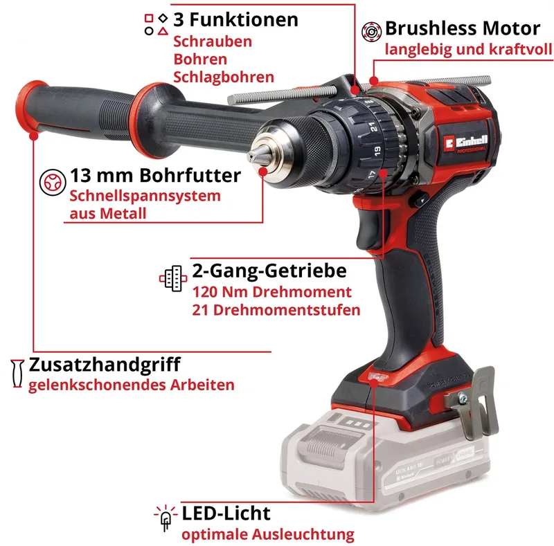 Perceuse à Percussion 1048103 de Einhell – image du produit 3 sur 5