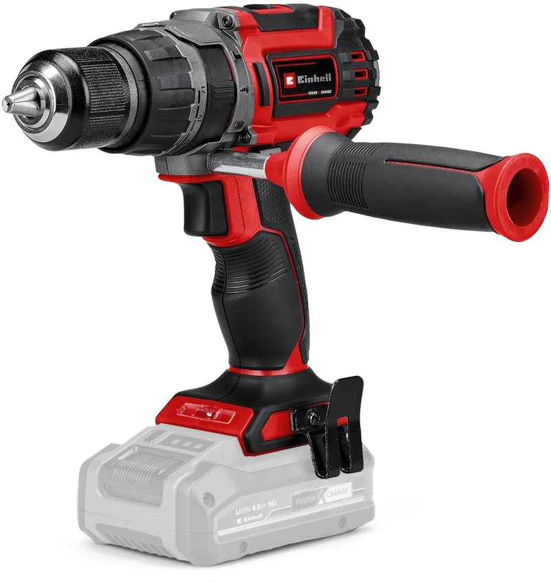 Professional Accu Klopboor-/ Schroefmachine TP-CD 18/60 Li-i BL Solo - Power X-Change - 18 V/Li-ion - 60 Nm - Koolborstelloze motor - Excl. accu en lader de Einhell – image du produit