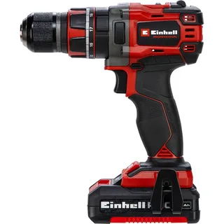 Professional Accu Klopboor-/ Schroefmachine TP-CD 18/60 Li-i BL Kit - Power X-Change - 18 V/Li-ion - Met impactfunctie - 60 Nm - Koolborstelloze motor - Incl. E-Box Basic, 1x 2.0 Ah accu en lader by Einhell – product image 4 of 6
