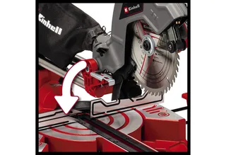 TC-SM 216 Zug-Kapp- und Gehrungssäge von Einhell – Produktbild 4 von 5