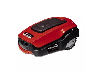 Rasenmähroboter FREELEXO 1200 LCD BT, bis 1200 m² Rasenfläche, (6-St) de Einhell, Rouge, Noir – image du produit 2 sur 5