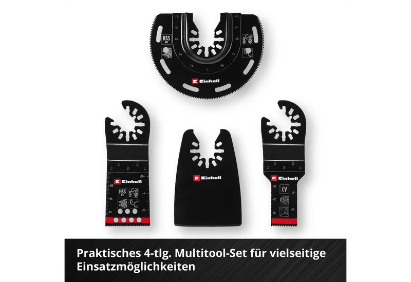Multitoolset - 4-delig van Einhell – productafbeelding 3 van 5