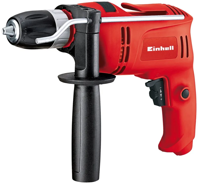 Schlagbohrmaschine TC-ID 650 E, 220-240 V, max. 2800 U/min by Einhell, Red, Black – product image