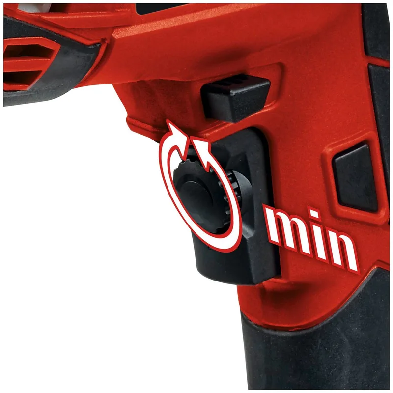 Perceuse Tc-id 720/1 E 2800 Rpm de Einhell, Rouge, Noir – image du produit 3 sur 5
