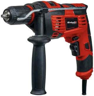 Perceuse Tc-id 720/1 E 2800 Rpm de Einhell, Rouge, Noir – image du produit 1 sur 5