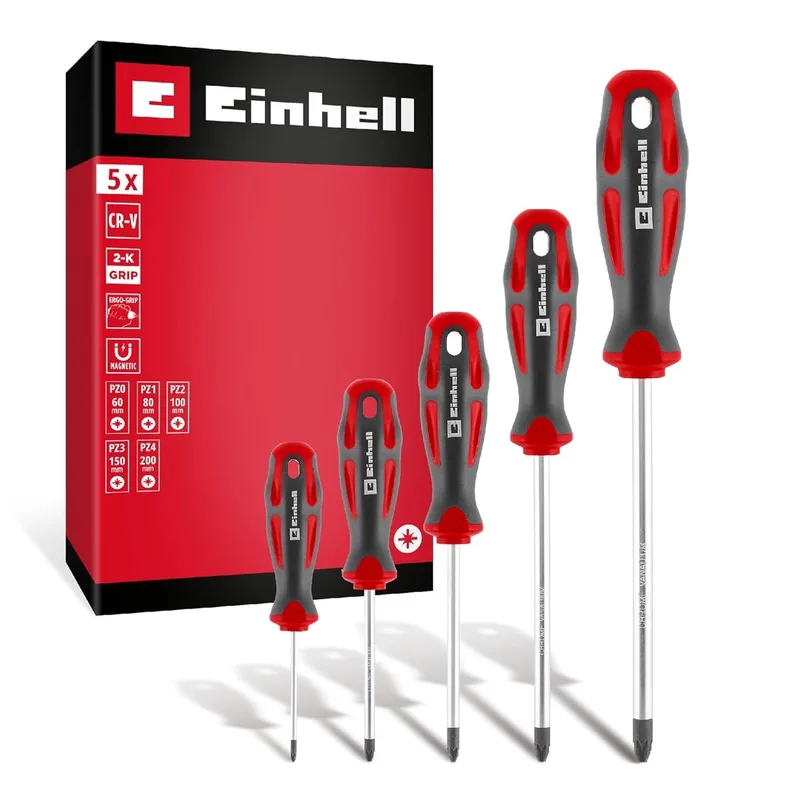 Schroevendraaierset Universeel, Werkplaats PZ by Einhell, Kleurloos – product image
