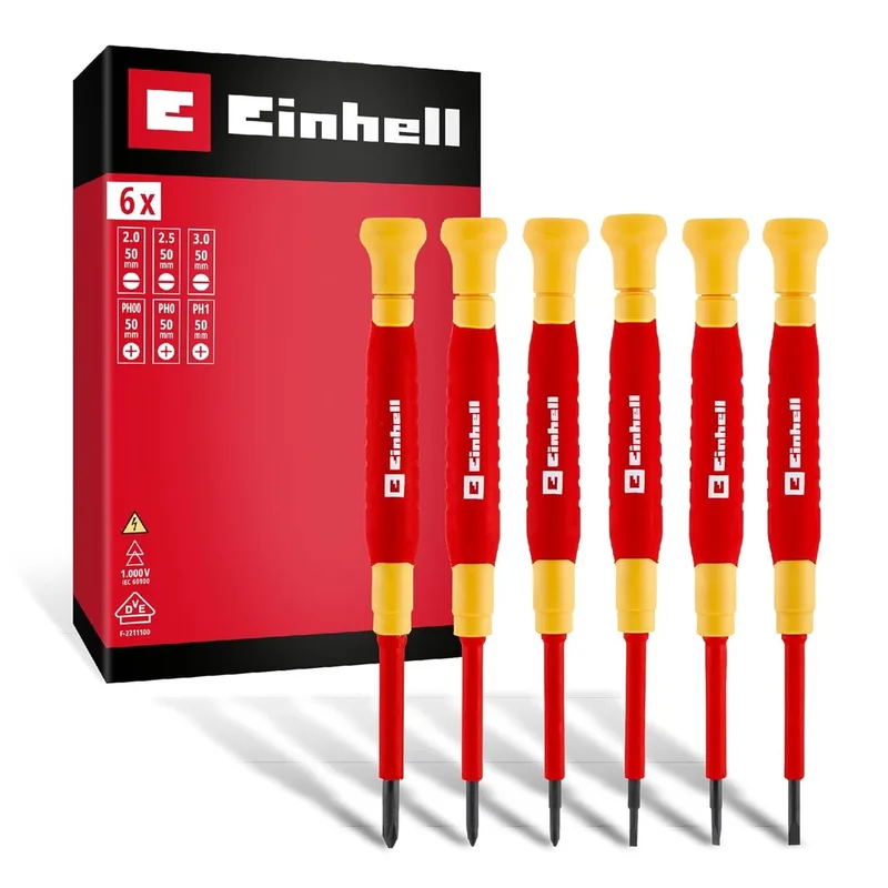 Schroevendraaierset VDE Grootte PH 00, PH 0, PH 1, SL 3.0 by Einhell – product image
