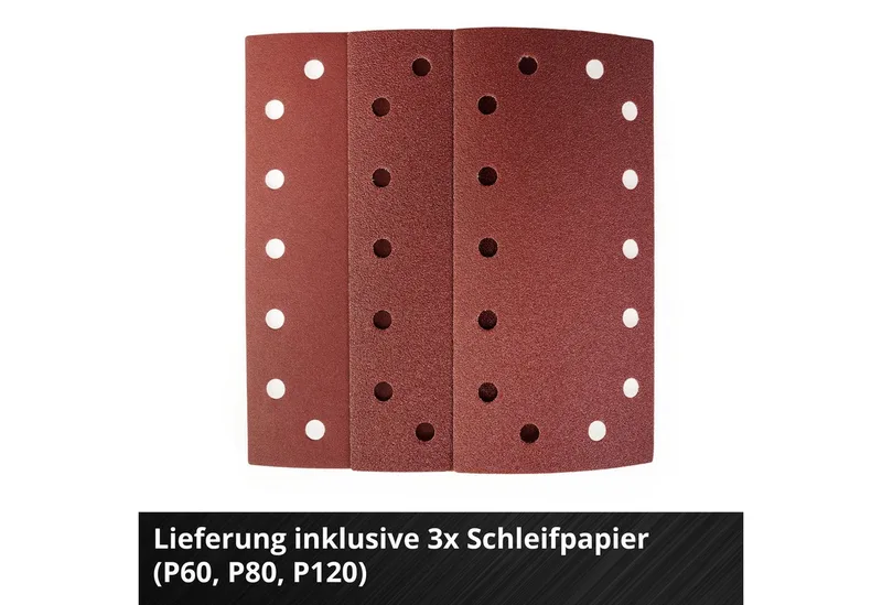 Schwingschleifer TE-OS 18/230 Li Solo, Akku, 22000 U/min, (2 tlg), ohne Akku und Ladegerät von Einhell, Rot, Schwarz – Produktbild 4 von 5