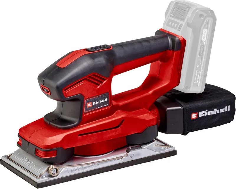 Schwingschleifer TE-OS 18/230 Li Solo, Akku, 22000 U/min, (2 tlg), ohne Akku und Ladegerät von Einhell, Rot, Schwarz – Produktbild 1 von 5