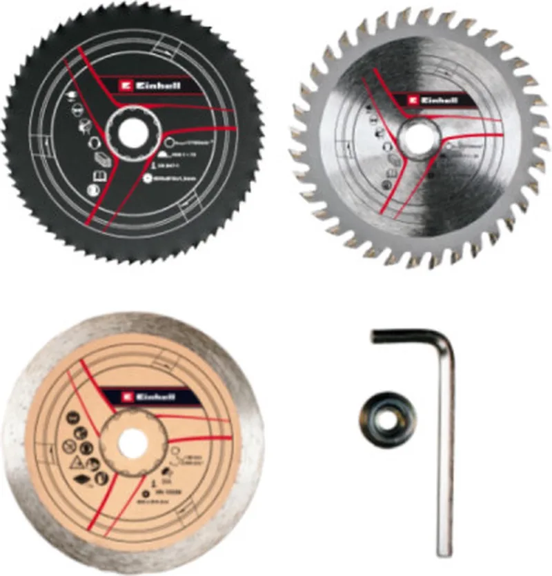Set van 3 EINHELL mini cirkelzaagbladen - 49575915 by Einhell – product image