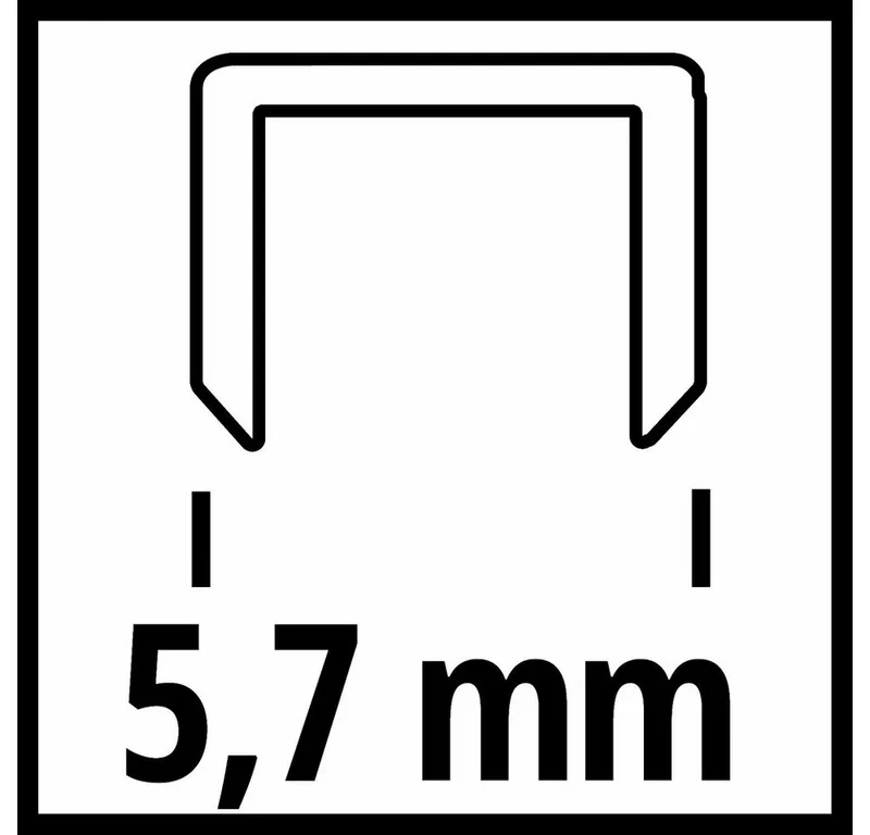 Tacker-Klammern 19mm, 3.000 Stück de Einhell – image du produit 3 sur 3