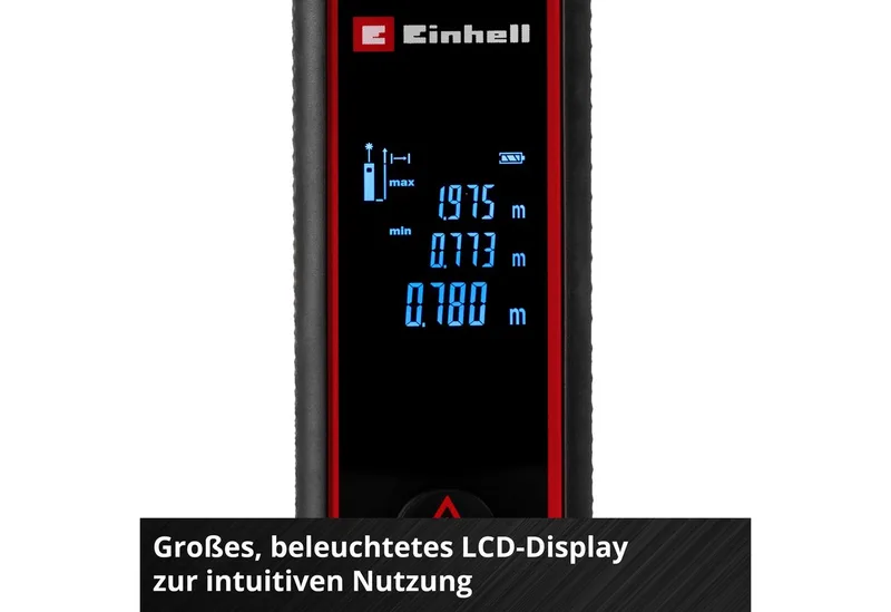 TC-LD 40 R Laser-Entfernungsmesser 40 m van Einhell – productafbeelding 3 van 5