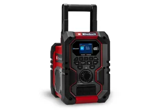 TE-CR 18 Li DAB+/FM/BT - Solo Baustellenradio (Digitalradio (DAB), FM-Tuner mit RDS, 10 W, ohne Akku) de Einhell, Rouge, Noir – image du produit 1 sur 2