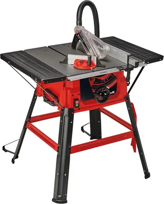 Tischkreissäge TC-TS 2025/2 U, 220-240 V, 2000 W, 5000 U/min, mit Parallelanschlag fra Einhell, Grå, Rød – produktbillede 1 af 5