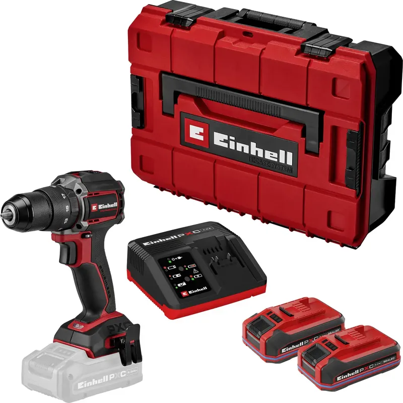 TP-CD 18/50-C Li-i BL 2-Gang-Akku-Schlagbohrschrauber inkl. 2. Akku, inkl. Ladegerät von Einhell – Produktbild