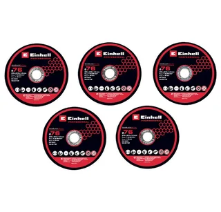 Trennscheibe Einhell 4440471 Trennscheibe 76 mm 1 Set, Ø 76.00 mm de Einhell – image du produit 1 sur 2