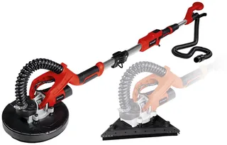 Trockenbauschleifer TE-DW 225 X, max. 1800 U/min, inkl. Koffer für universelle Aufbewahrung von Werkzeug und Zubehör von Einhell, Grau, Rot, Schwarz – Produktbild 1 von 5