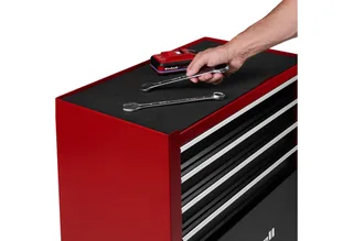 Werkstattwagen TC-TW 100, max. Traglast:75 kg, 4 Schubladen by Einhell, Red – product image 5 of 5