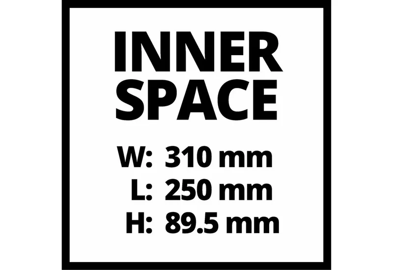 Werkzeugbox E-Box S35/33, inkl. Koffer für universelle Aufbewahrung von Werkzeug und Zubehör by Einhell – product image 4 of 5