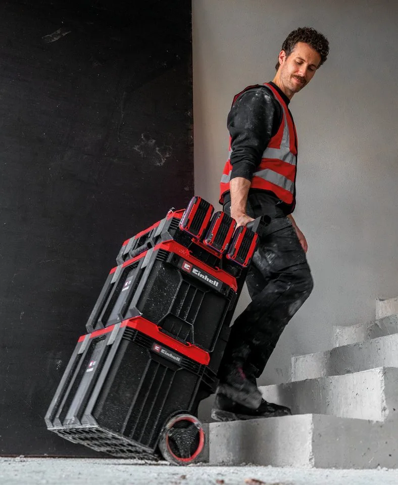 Werkzeugkoffer E-Case Akkuhalterung van Einhell – productafbeelding 2 van 4