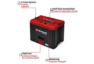 Werkzeugkoffer E-Case FlipFront de Einhell – image du produit 2 sur 5