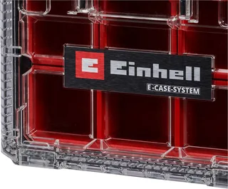 Werkzeugkoffer E-Case Half Size by Einhell, Red, Black – product image 5 of 5