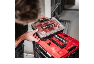 Werkzeugkoffer E-Case Half Size by Einhell, Red, Black – product image 3 of 5