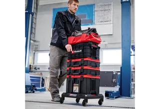 Werkzeugkoffer E-Case Rollbrett van Einhell – productafbeelding 2 van 5
