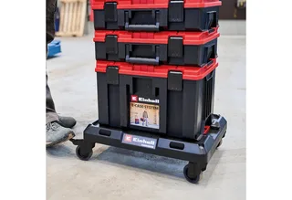 Werkzeugkoffer E-Case Rollbrett feststellbare Lenkrollen Transport von Koffern Kisten by Einhell – product image 4 of 5