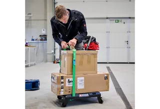 Werkzeugkoffer E-Case Rollbrett feststellbare Lenkrollen Transport von Koffern Kisten by Einhell – product image 3 of 5